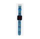 Accutime LED-Kinderuhr Lilo & Stitch (blau), Stitch Digitaluhr mit LED-Anzeige für Uhrzeit und Datum