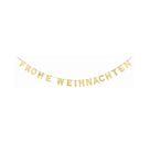 Glitzer-Girlande Frohe Weihnachten