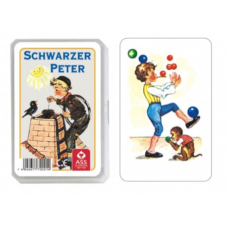 ASS Schwarzer Peter Kaminkehrer. Kartenspiel