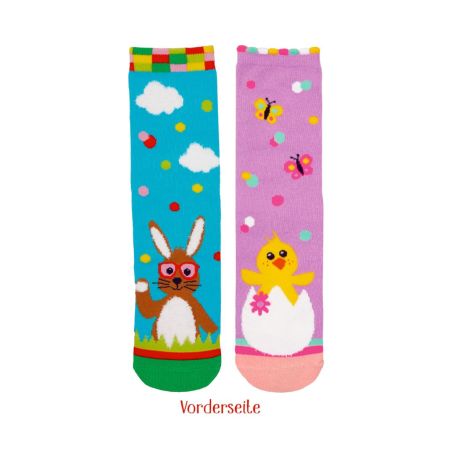 Magic Socks - Fröhliche Ostern (one size Gr.26-36), sort.
