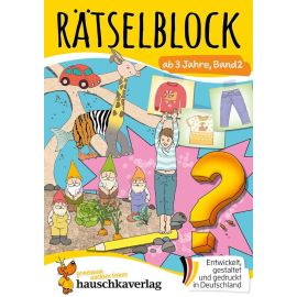 Rätselblock ab 3 Jahre, Band 2