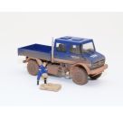 BUSCH H0 Mercedes-Benz Unimog U 5023 Doppelkabine Hochwasserschutz