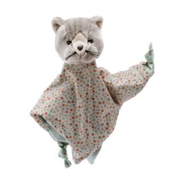 Sterntaler Schmusetuch M Katze Lilly, ecru
