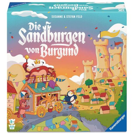 Ravensburger 24687 Die Sandburgen von Burgund – Kinderspiel ab 5 Jahren für 2-4 Personen