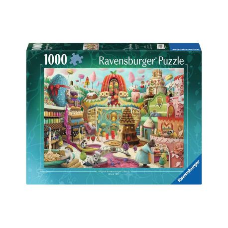Ravensburger Puzzle 12001195 - Sweet Street - 1000 Teile Puzzle für Erwachsene und Kinder ab 14 Jahren