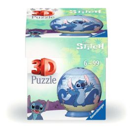 Ravensburger 3D Puzzle 11597 - Puzzle-Ball Disney Stitch - für große und kleine Stitch Fans ab 6 Jahren