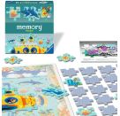 Ravensburger 22461 - memory® Puzzle Unterwasserwelt - Für 2-4 memory® Fans ab 4 Jahren, der weltbekannte Merkspiel-Kla