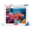 Ravensburger Puzzle 12001334, Colorful Animals - Rotfeuerfisch - 500 Teile Puzzle für Erwachsene und Kinder ab 12 Jahr
