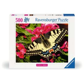 Ravensburger Puzzle 12001335, Colorful Animals - Schmetterling - 500 Teile Puzzle für Erwachsene und Kinder ab 12 Jahr