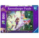 Ravensburger Kinderpuzzle - 12004164 Unicorn Academy - Puzzle für Kinder ab 6 Jahren, mit 100 Teilen im XXL-Format