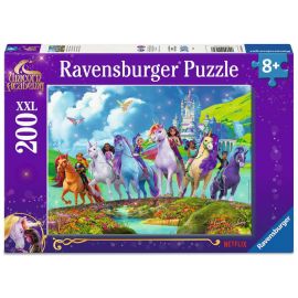 Ravensburger Kinderpuzzle - 12004165 Unicorn Academy - Puzzle für Kinder ab 8 Jahren, mit 200 Teilen im XXL-Format