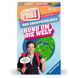 Ravensburger 22492 - Checker Tobi - Rund um die Welt - Das Abenteuerquiz für Kinder ab 7 Jahren, Quiz & Mitmachspiel f