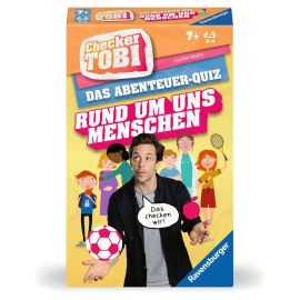 Ravensburger 22493 - Checker Tobi Rund um uns Menschen - Das Abenteuerquiz für Kinder ab 7 Jahren, Quiz & Mitmachspiel