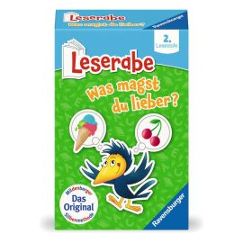 Ravensburger 23497 - Leserabe - Was magst du lieber? - Kartenspiel zum Lesen lernen mit Spaß - 2. Klasse, für Kinder a