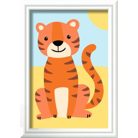 Ravensburger CreArt - Malen nach Zahlen 23988 - Kleiner Tiger - ab 7 Jahren