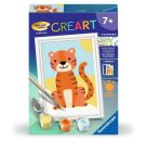 Ravensburger CreArt - Malen nach Zahlen 23988 - Kleiner Tiger - ab 7 Jahren