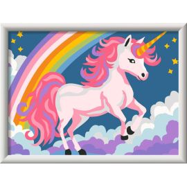 Ravensburger CreArt - Malen nach Zahlen 23996 - Pinkes Einhorn - ab 9 Jahren