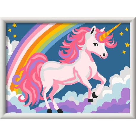 Ravensburger CreArt - Malen nach Zahlen 23996 - Pinkes Einhorn - ab 9 Jahren