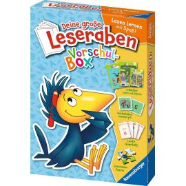 Deine große Leseraben Vorschul-Box - lesen lernen mit Spaß - Erstlesebücher, Spiele, Sticker und vieles mehr