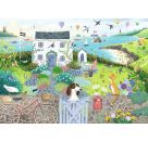 Ravensburger Puzzle 12001104 - Coastal Cottage- 1000 Teile Puzzle für Erwachsene und Kinder ab 14 Jahren