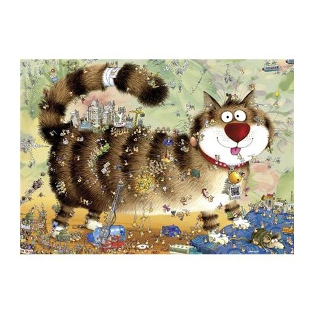 Puzzle Cats Life Triangular 1000 Teile