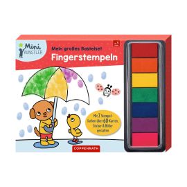 Mein gr. Bastelset: Fingerstempeln (Mini-Künstler)