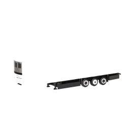 herpa - Krone E-Trailer Kühlkofferauflieger 3achs, weiß