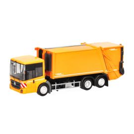 herpa - Mercedes-Benz Econic Pressmüllfahrzeug FAUN VARIOPRESS, kommunalorange