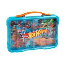 HW - Sammelkoffervitrine für 54 Autos mit leuchtendem Hot Wheels Logo