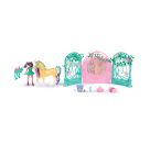 Unicorn Academy - Small Doll Ava & Leaf Stall Spielset
