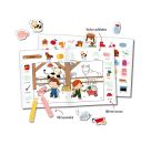 Mein 1. Sticker-Malbuch: Bauernhof - Mini-Künstler