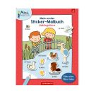 Mein 1. Sticker-Malbuch: Lieblingstiere - Mini-Künstler