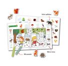 Mein 1. Sticker-Malbuch: Lieblingstiere - Mini-Künstler