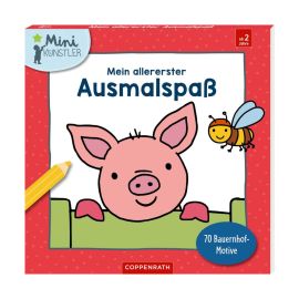 Mein allererster Ausmalspaß: Bauernhof-Motive (Mini-Künstl.)