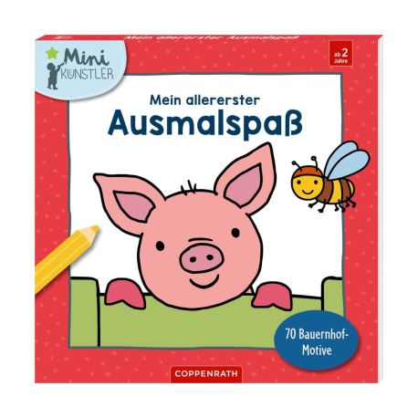 Mein allererster Ausmalspaß: Bauernhof-Motive (Mini-Künstl.)