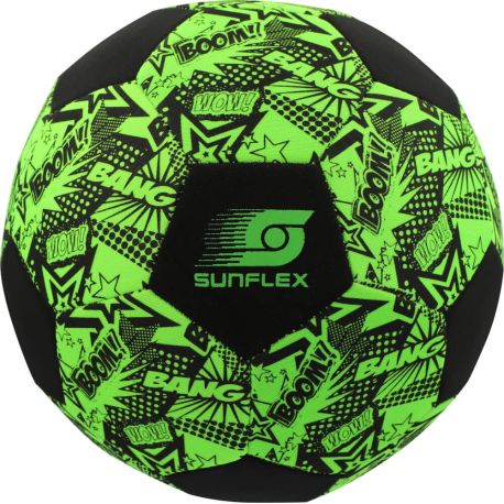 sunflex NEOPRENE SOCCER BALL SIZE 5 FUNKY BOOM