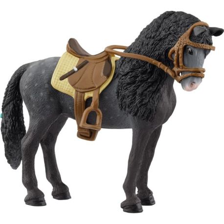 schleich® HORSE CLUB 42708 Pura Raza Espanola Stute mit Sattel und Zaumzeug