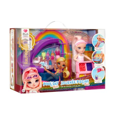 Rainbow High Little Compact Playset- Swim