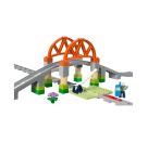 LEGO® DUPLO 10426 Eisenbahnbrücke und Schienen – Erweiterungsset