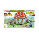 LEGO® DUPLO 10426 Eisenbahnbrücke und Schienen – Erweiterungsset