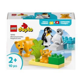 LEGO® DUPLO 10442 Wildtier-Familien: Pinguine und Löwen