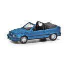 herpa - Opel Kadett E Gsi Cabrio, laserblaumetallic