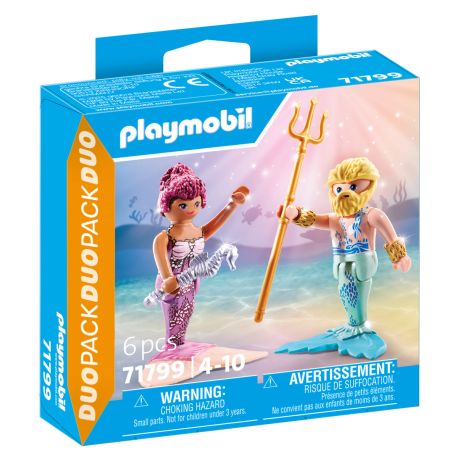 PLAYMOBIL 71799 Meerjungfrau und Meermann