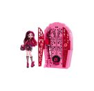 Monster High Skulltimate Secrets Garden Mysteries Spielset, Draculaura Puppe mit mehr als 19 Überraschungen