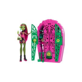 Monster High Skulltimate Secrets Garden Mysteries Spielset, Venus McFlytrap-Puppe mit mehr als 19 Überraschungen