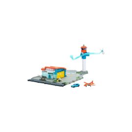 Matchbox Flughafen Abhebe-Abenteuer-Spielset mit 1 Die-Cast-Audi und 1 Flugzeug aus Kunststoff