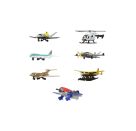 Matchbox Skybusters, Spielzeugflugzeug, Hubschrauber, Raumschiff oder Düsenflugzeug mit rollenden Rädern und oder sich