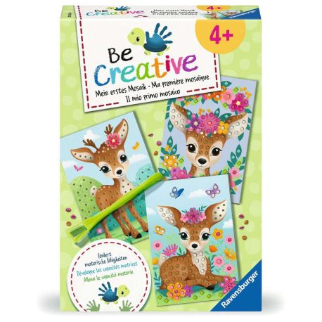 Ravensburger 25534 BeCreative Bastelset Mosaik Mein Bambi, DIY für Kinder ab 4 Jahren