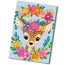 Ravensburger 25534 BeCreative Bastelset Mosaik Mein Bambi, DIY für Kinder ab 4 Jahren