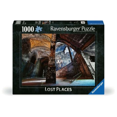 Ravensburger Puzzle Lost Places 12001393 - Alpenhaus Graffito Beelitzer Heilstätten - 1000 Teile Puzzle für Erwachsene